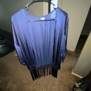 Women's Fringe Kimono